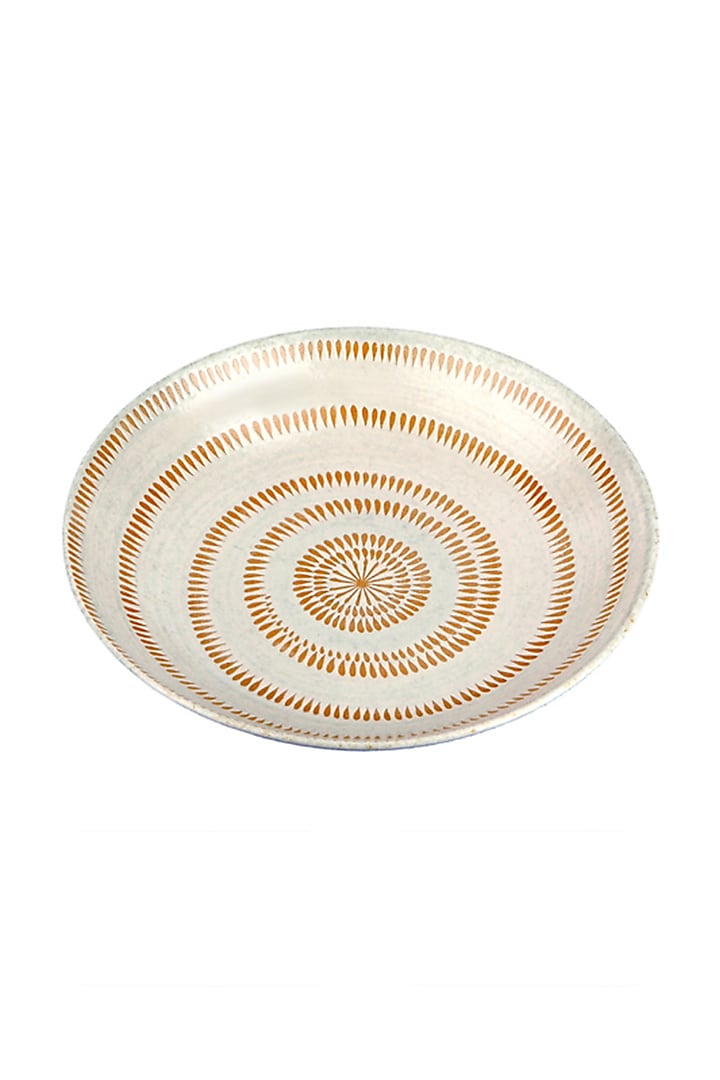 Ivory Coast Ceramic Shallow Bowl  by H2H