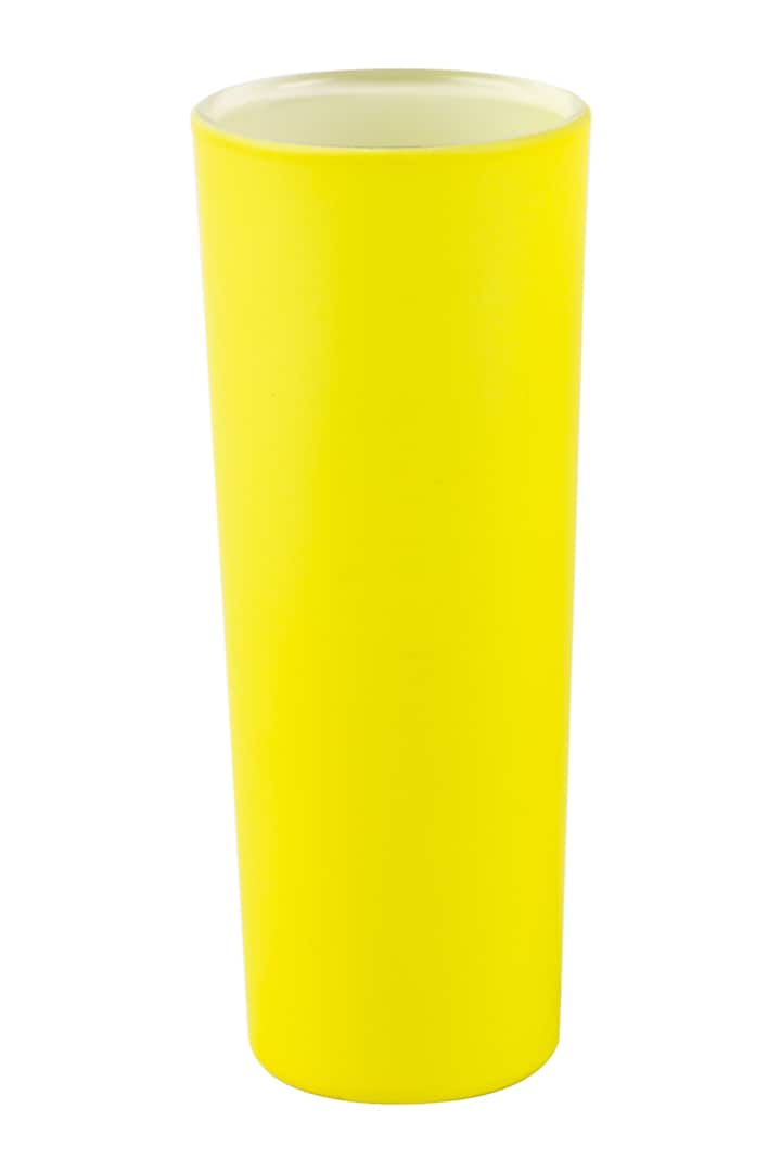 Bright Yellow Tequila Shot Glasses (Set of 2) by H2H at Pernia's Pop Up Shop