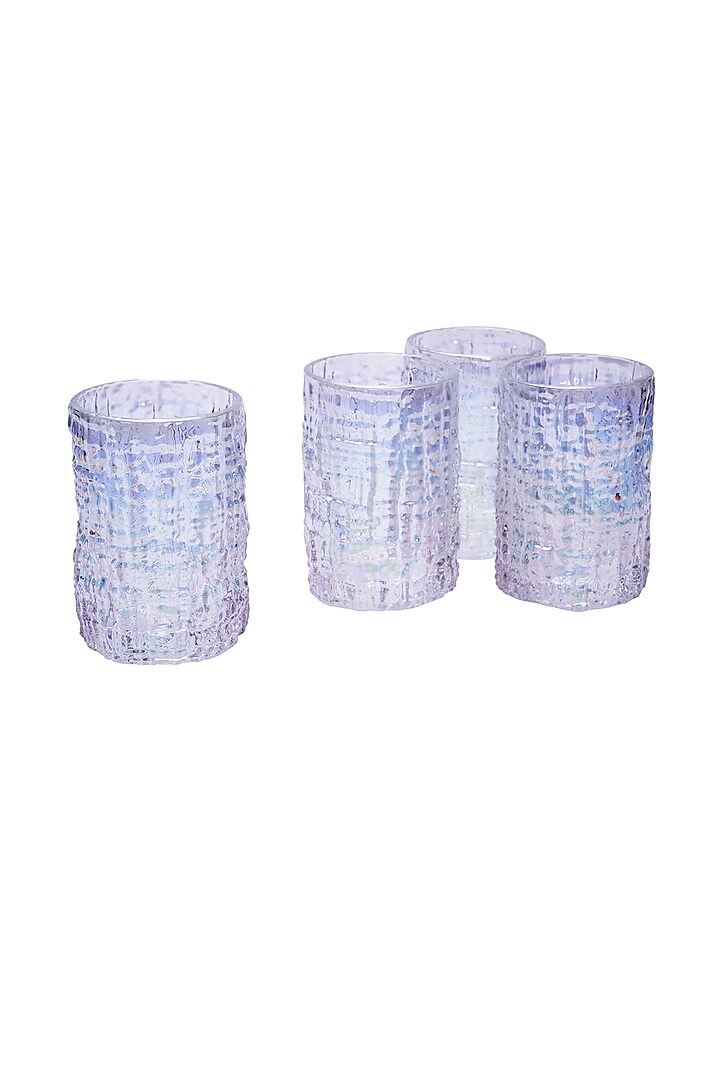 Rainbow Tinted Glasses (Set Of 4) by H2H at Pernia's Pop Up Shop