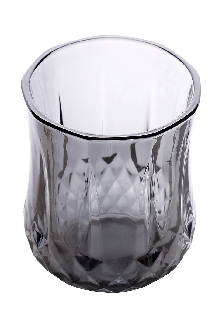 Grey Crystal Glasses (Set Of 4) by H2H at Pernia's Pop Up Shop