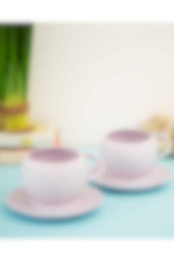 Pastel Pink Matte-Finished Cups (Set of 2) by H2H at Pernia's Pop Up Shop