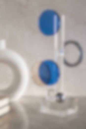 Multi-Colored Glass Sapphire Ring Sculpture by H2H at Pernia's Pop Up Shop