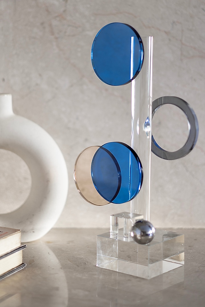 Multi-Colored Glass Sapphire Ring Sculpture by H2H at Pernia's Pop Up Shop