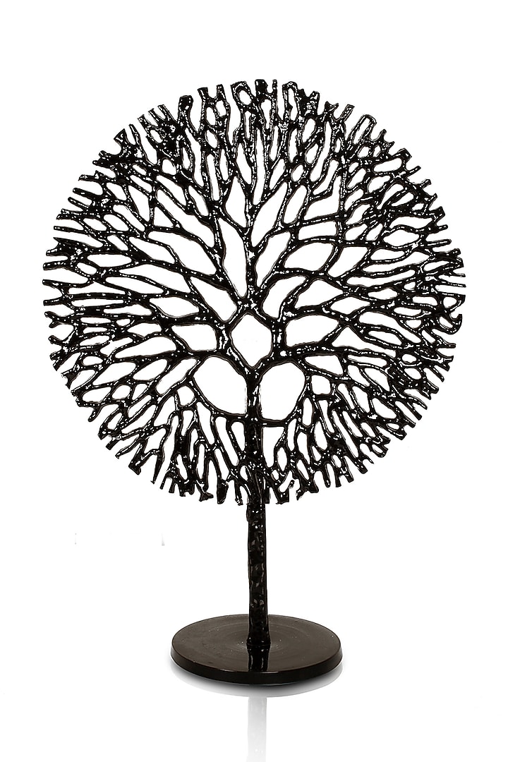 Black Cast Metal Tree Sculpture by H2H at Pernia's Pop Up Shop