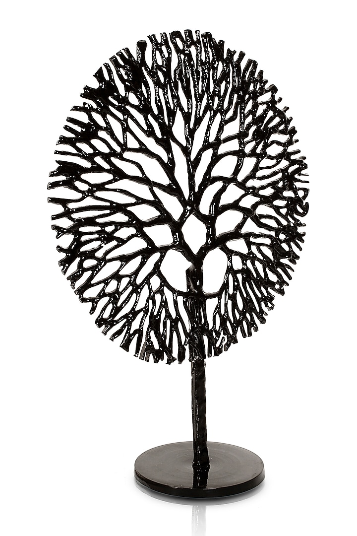 Black Cast Metal Tree Sculpture by H2H at Pernia's Pop Up Shop
