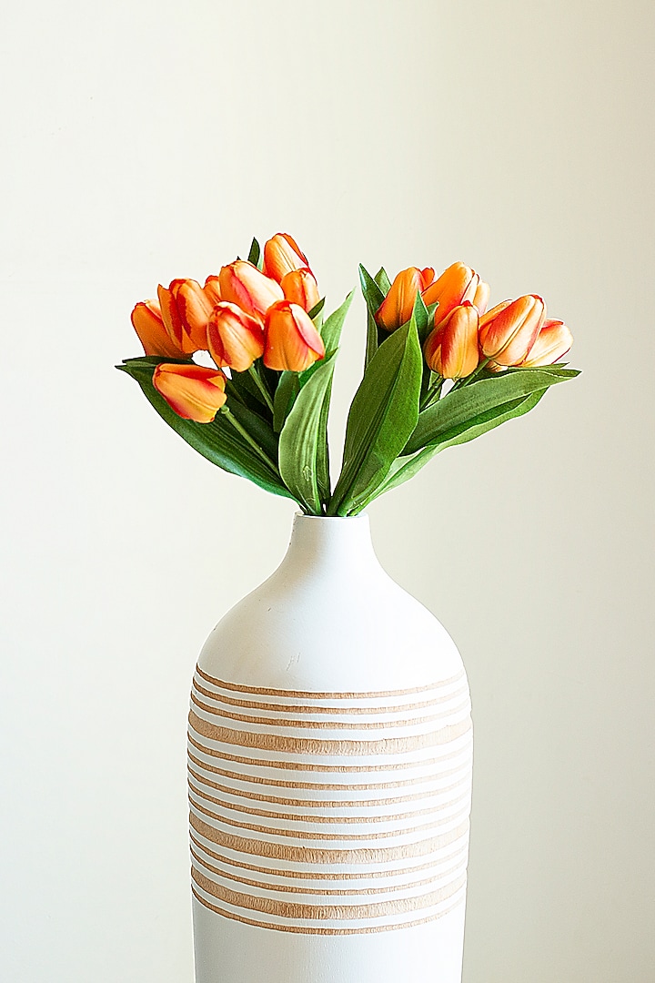Orange Tulip Bunches (Set of 2) by H2H at Pernia's Pop Up Shop