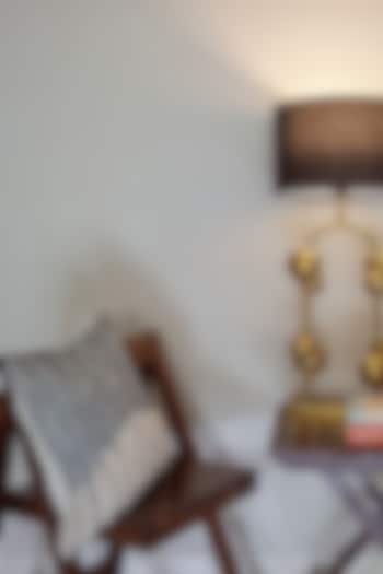 Gold & Black Stainless Steel Lamp by H2H at Pernia's Pop Up Shop