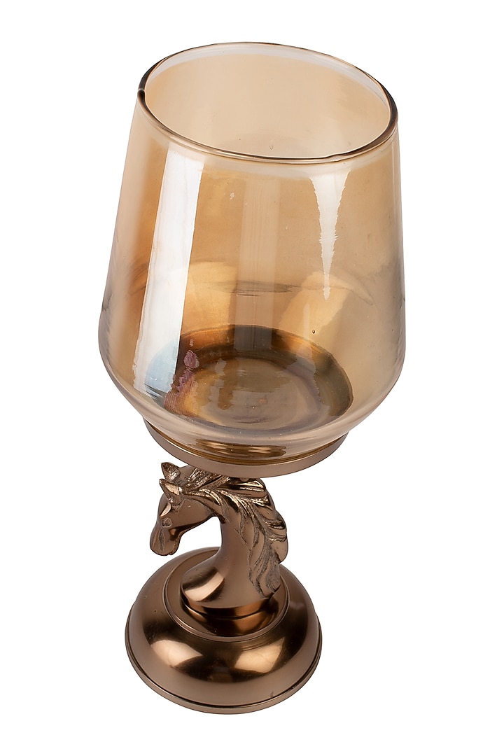 Bronze Glass Hurrican Based On A Horse Head by H2H at Pernia's Pop Up Shop
