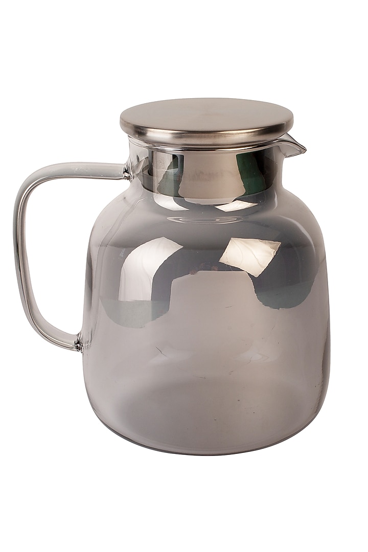 Grey Shaded Glass Jar Set by H2H at Pernia's Pop Up Shop