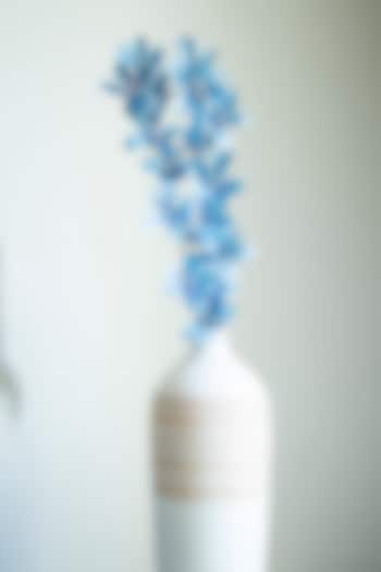 Cobalt Blue Forsythia Stems With Glitter Highlights (Set of 2) by H2H at Pernia's Pop Up Shop