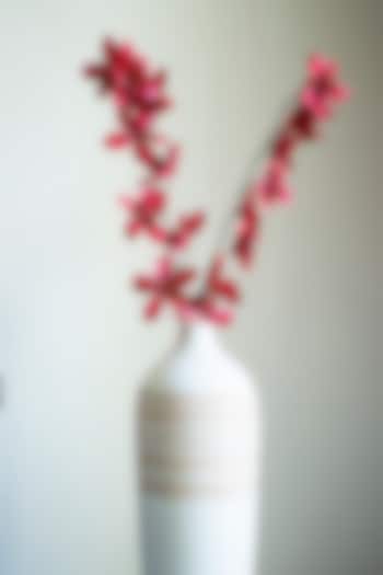 Red Forsythia Stems With Glitter Highlights (Set of 2) by H2H at Pernia's Pop Up Shop