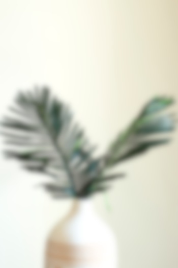 Green Faux Palm Leaves (Set of 5) by H2H at Pernia's Pop Up Shop