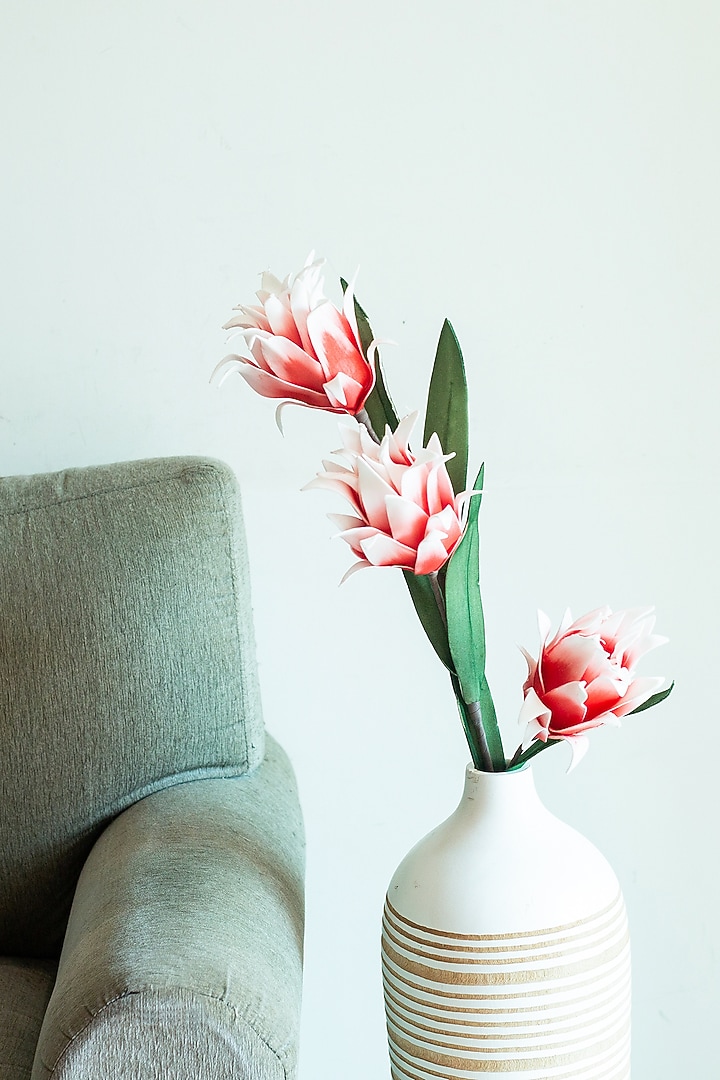 Red Artificial Polyester Flowers by H2H at Pernia's Pop Up Shop