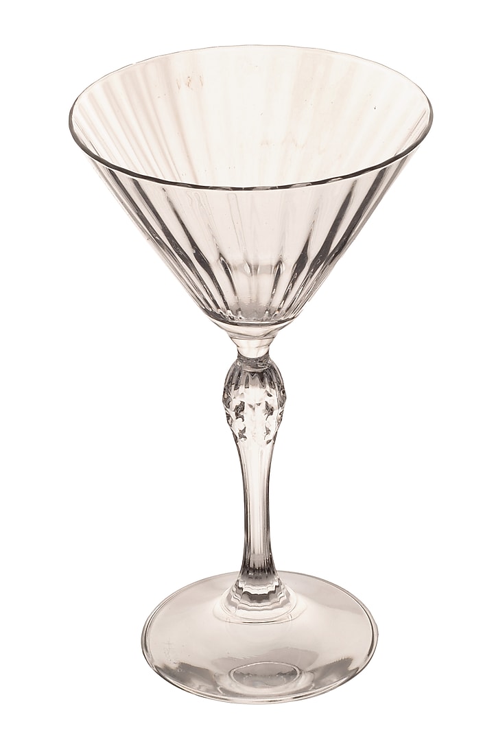 Diamond Martini Glasses (Set of 4) by H2H at Pernia's Pop Up Shop