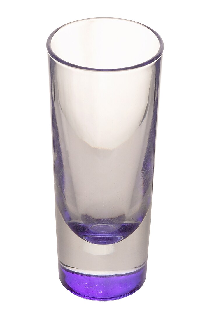 Purple Tinged Tall Narrow Glasses (Set of 4) by H2H at Pernia's Pop Up Shop