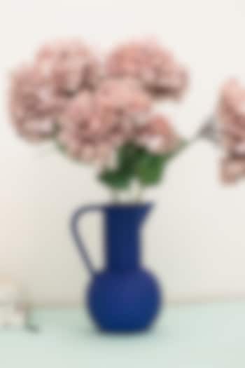 Blue Ceramic Jug Shaped Vase by H2H