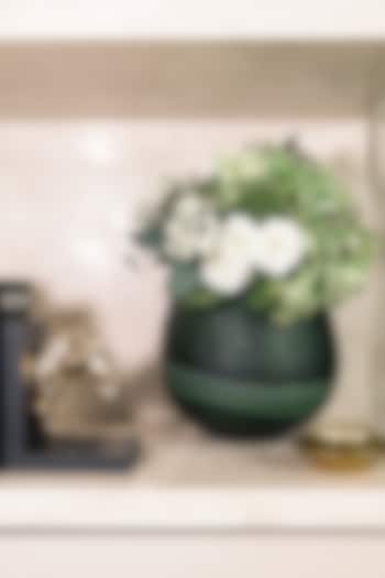 Green Ball Shaped Glass Vase by H2H at Pernia's Pop Up Shop