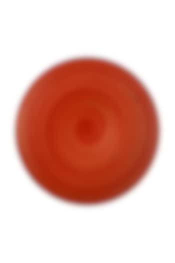 Red Ceramic Scarlet Dinner Platter by H2H at Pernia's Pop Up Shop