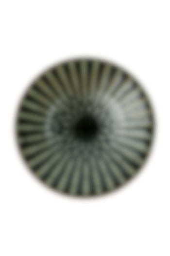 Green Glass Ceramic Dessert Plate by H2H at Pernia's Pop Up Shop