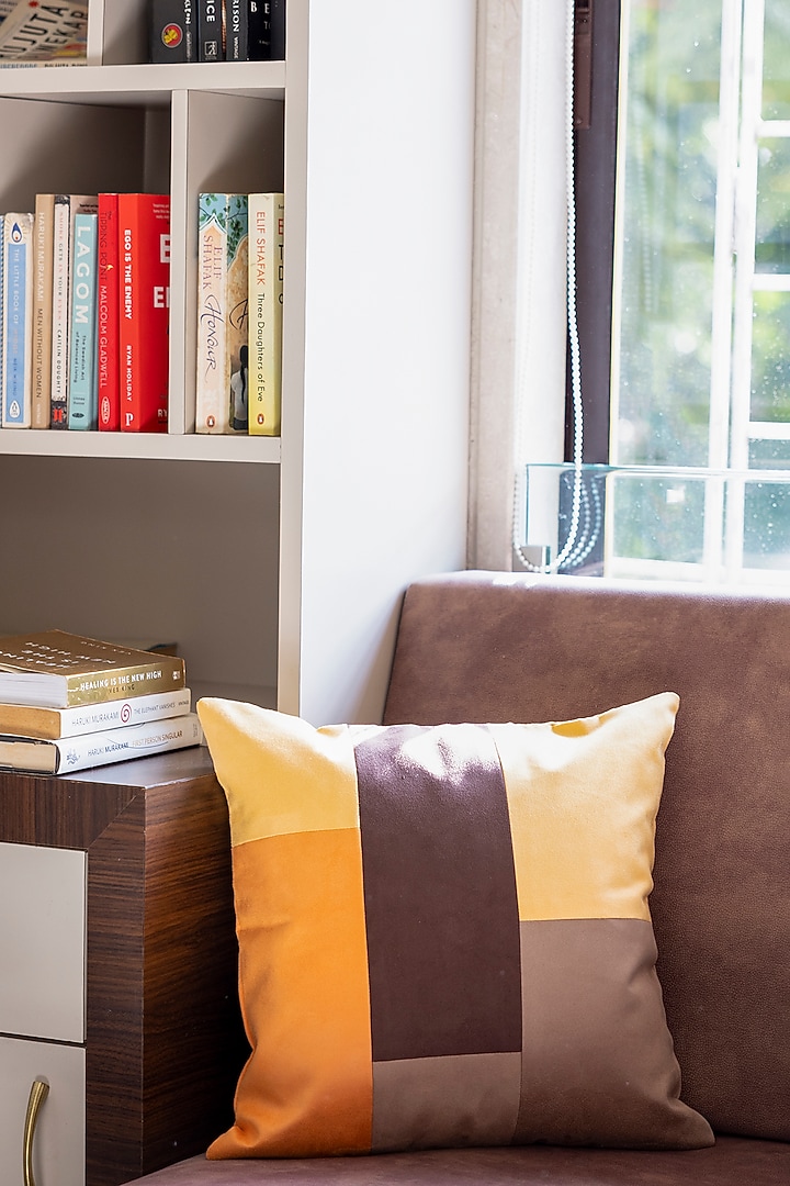 Multi-Colored Ponte Roma Cushion Cover by H2H at Pernia's Pop Up Shop