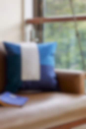 Multi-Colored Ponte Roma Cushion Cover by H2H at Pernia's Pop Up Shop