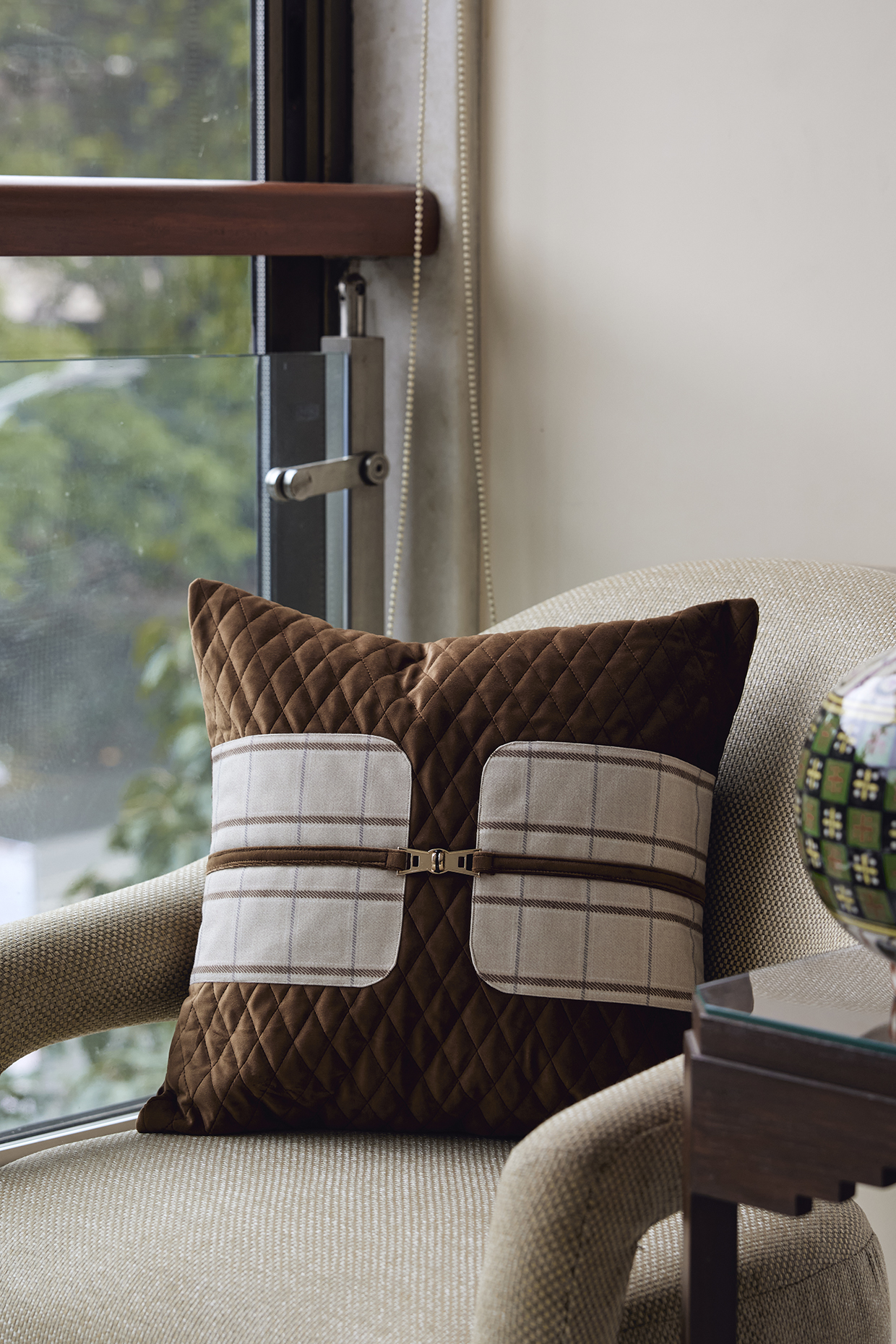 Satin cushion design top
