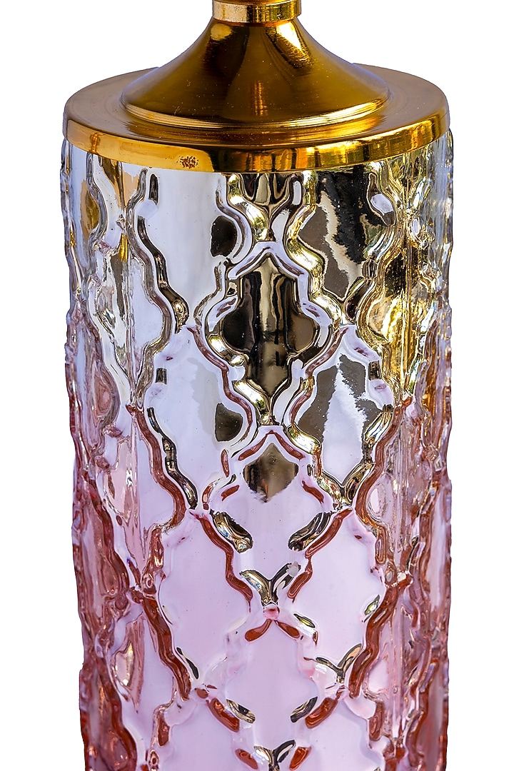 Pink Glass Storage Jar (Set of 3) by H2H at Pernia's Pop Up Shop