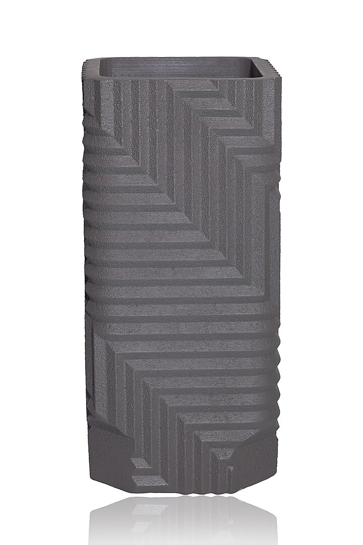 Grey Fibre Vase by H2H at Pernia's Pop Up Shop