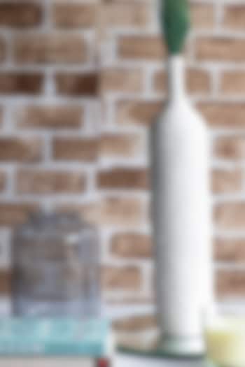 White Spin Crust Vase by H2H at Pernia's Pop Up Shop