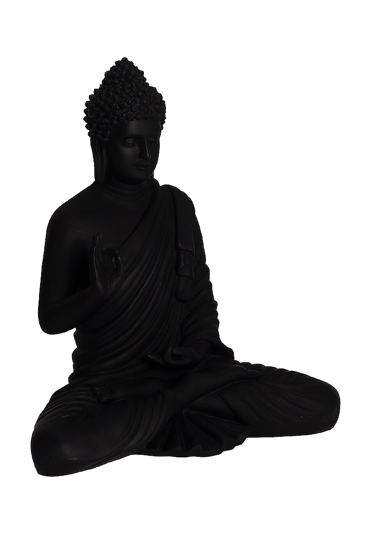Black Blessings Buddha Sculpture by H2H at Pernia's Pop Up Shop