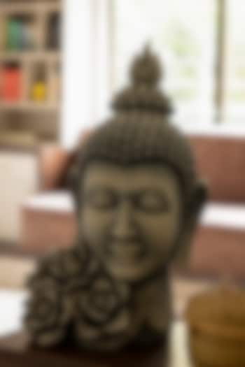 Grey Mira Buddha Sculpture by H2H