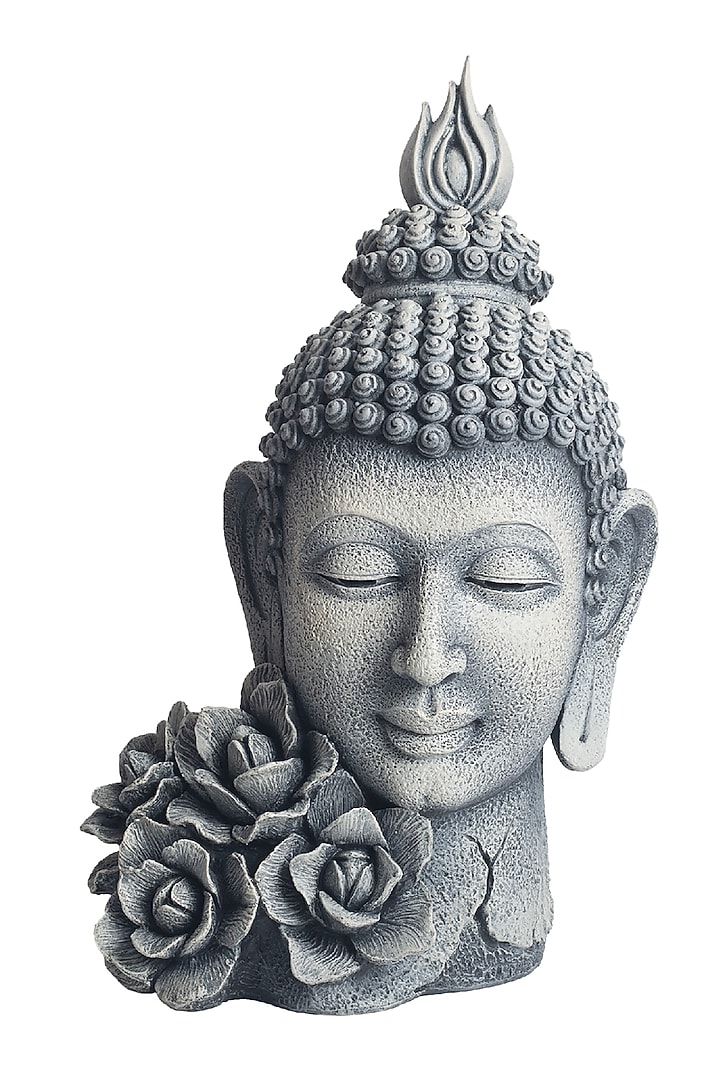Grey Mira Buddha Sculpture by H2H at Pernia's Pop Up Shop