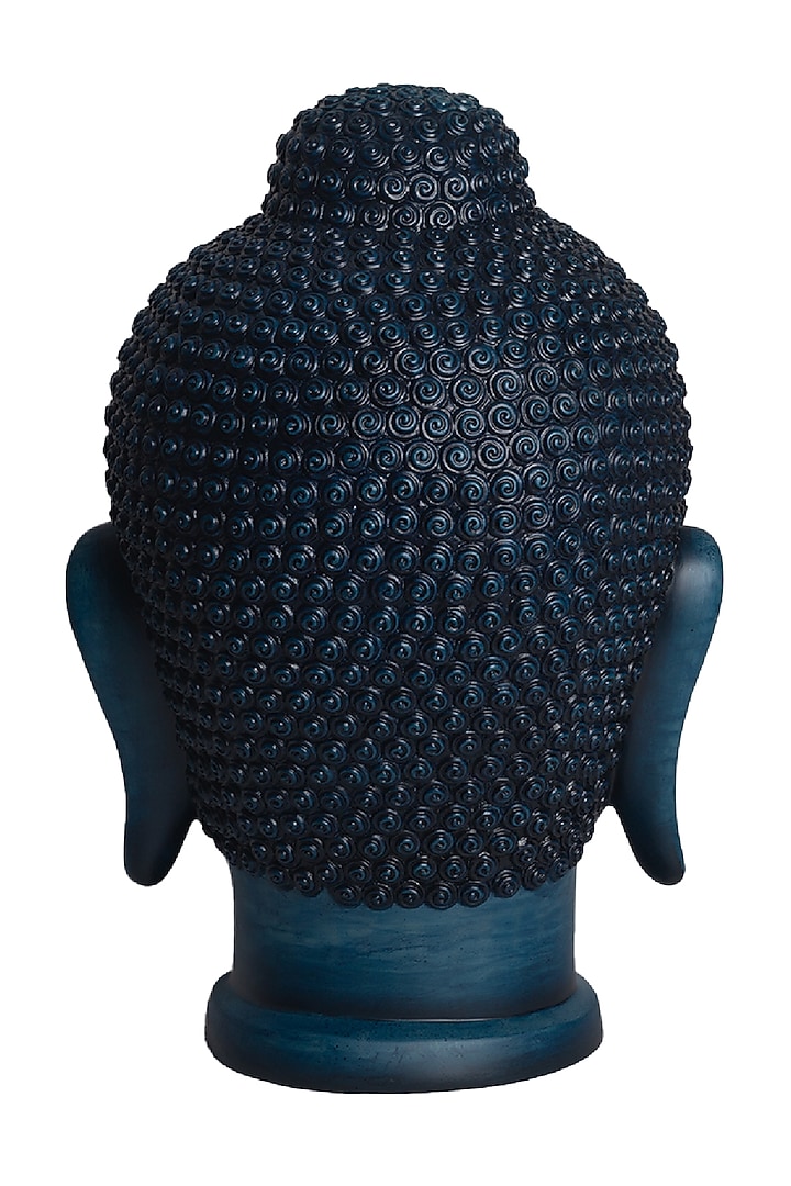 Blue Zen Art Buddha Face Sculpture by H2H at Pernia's Pop Up Shop
