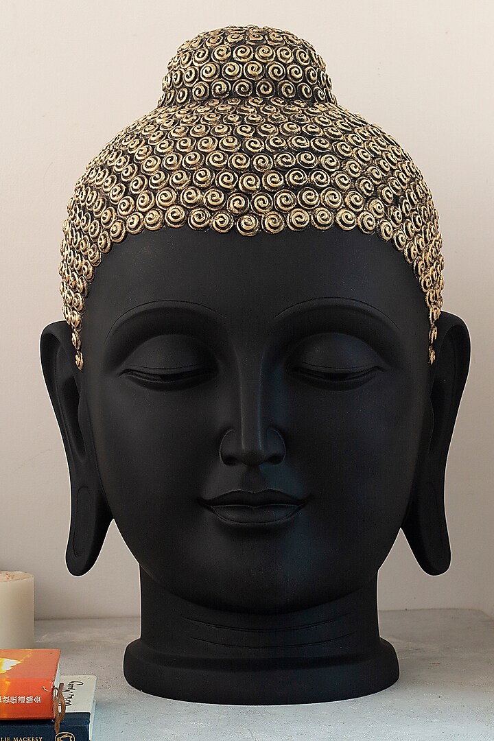 Black Zuma Buddha Sculpture by H2H at Pernia's Pop Up Shop