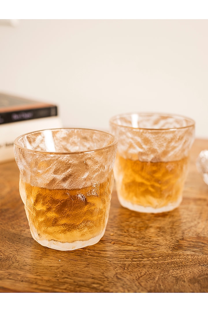 Frosted Drinking Glasses (Set of 6) by H2H