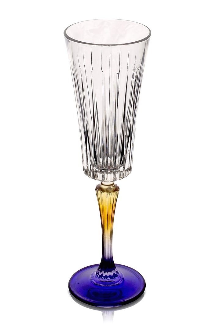 Crystal Glass Wine Goblets (Set of 4) by H2H at Pernia's Pop Up Shop