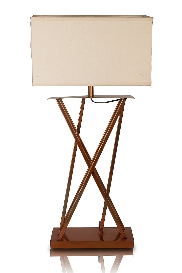 Copper Steel Table Lamp by H2H at Pernia's Pop Up Shop