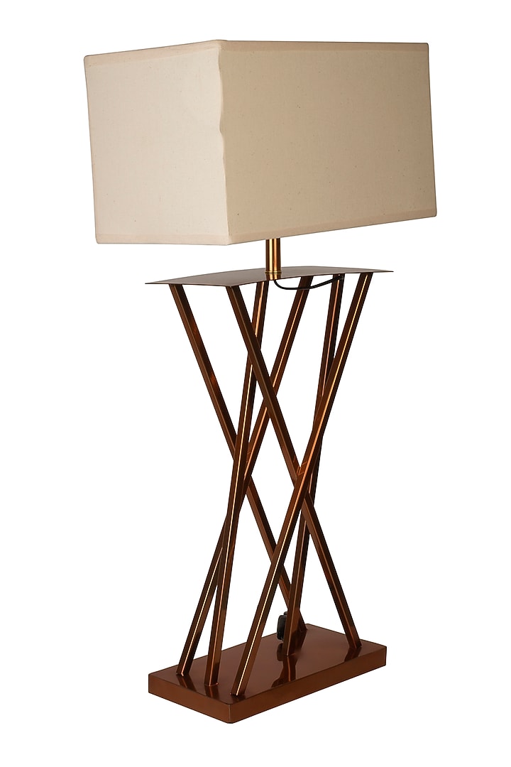 Copper Steel Table Lamp by H2H at Pernia's Pop Up Shop