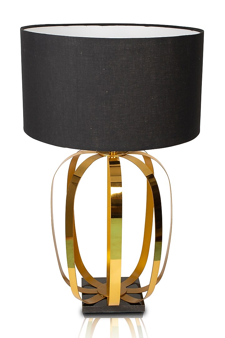 Black & Gold Metal Lamp by H2H at Pernia's Pop Up Shop