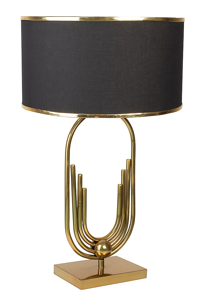 Gold & Black Metal Lamp by H2H at Pernia's Pop Up Shop