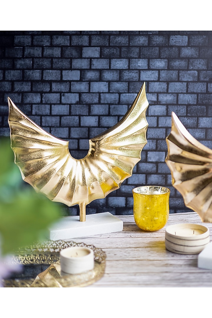 Gold Wings Sculpture by H2H at Pernia's Pop Up Shop