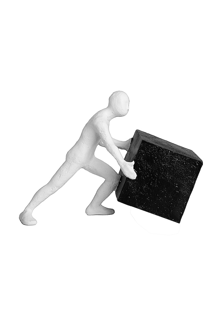 Black & White Polyresin Sculpture by H2H at Pernia's Pop Up Shop