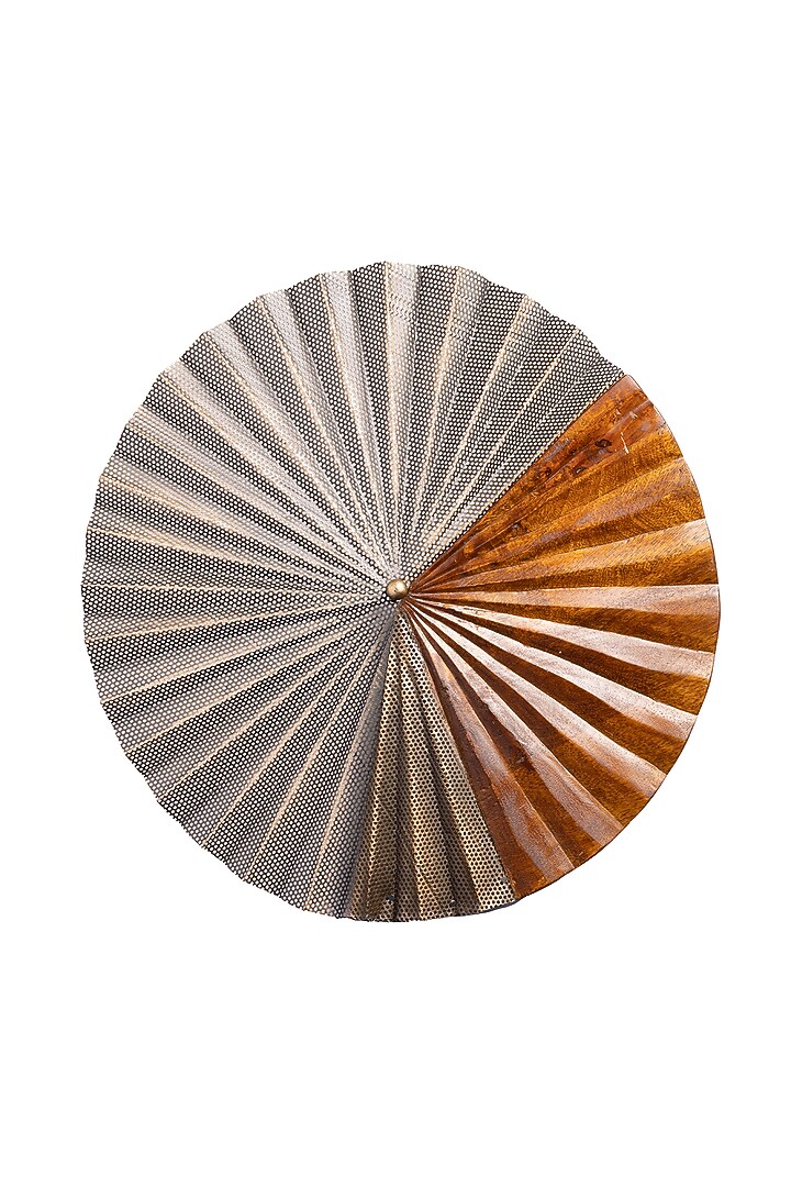 Brown & Silver Metal African Sun Wall Decor by H2H at Pernia's Pop Up Shop
