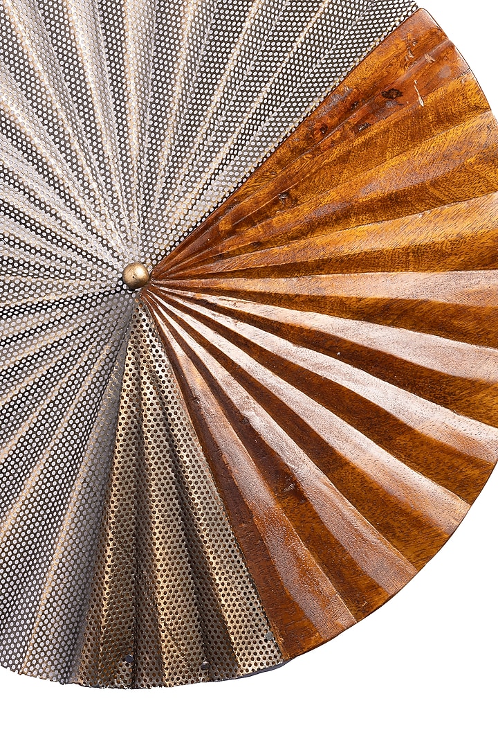 Brown & Silver Metal African Sun Wall Decor by H2H at Pernia's Pop Up Shop