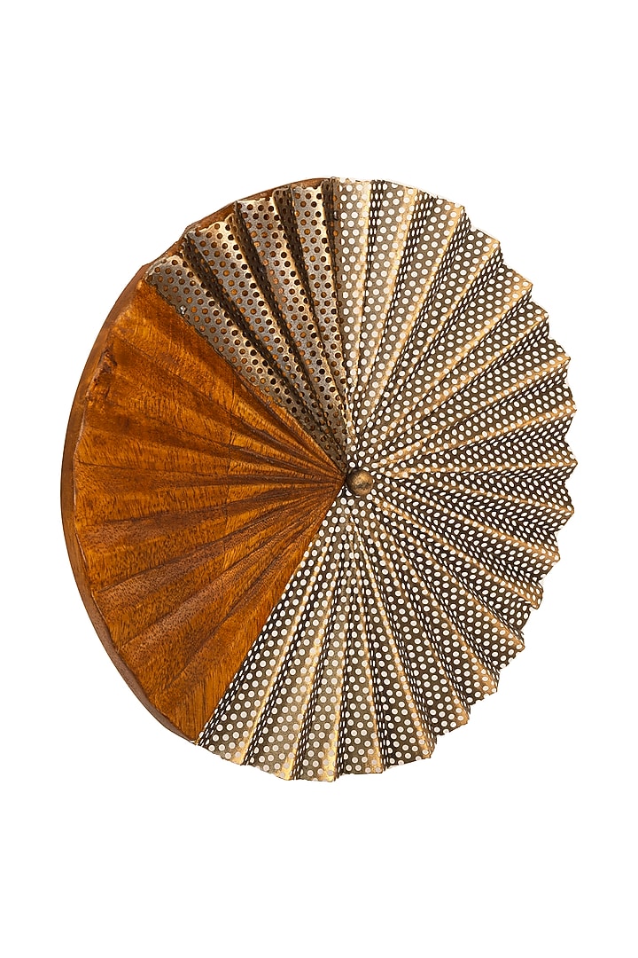 Brown & Silver Metal African Sun Wall Decor by H2H at Pernia's Pop Up Shop