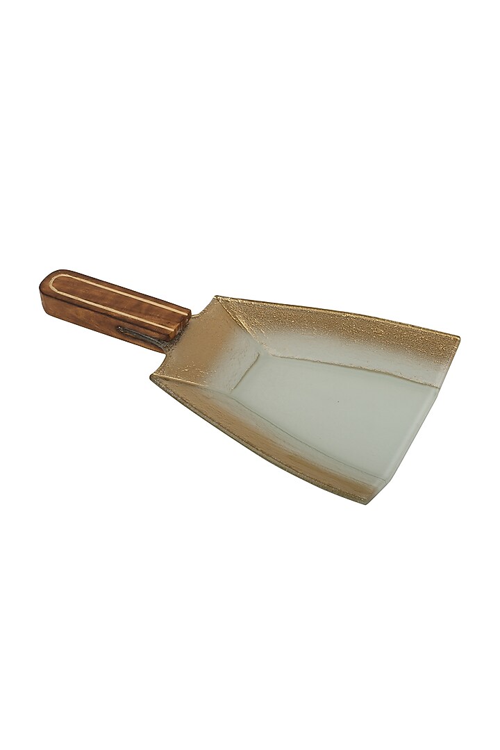 Gold Serving Platter by H2H at Pernia's Pop Up Shop