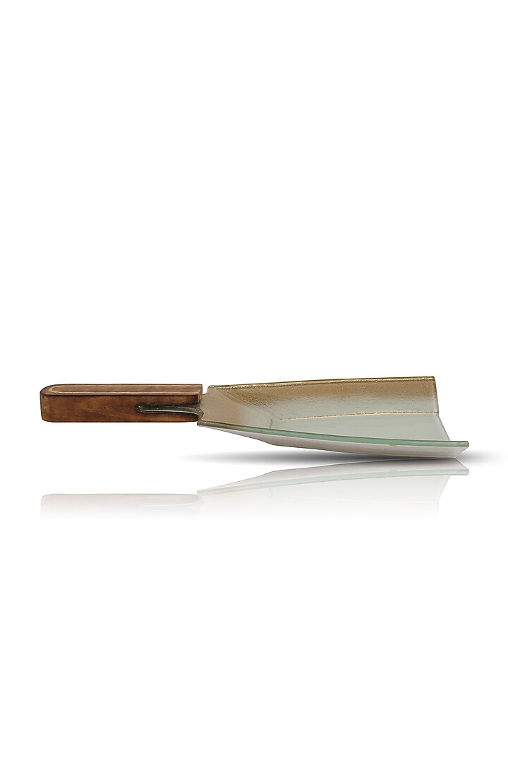 Gold Serving Platter by H2H at Pernia's Pop Up Shop