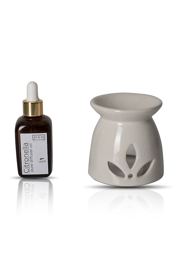 Raw Earth Diffuser & Citronella Essential Oil Gift Set by H2H at Pernia's Pop Up Shop