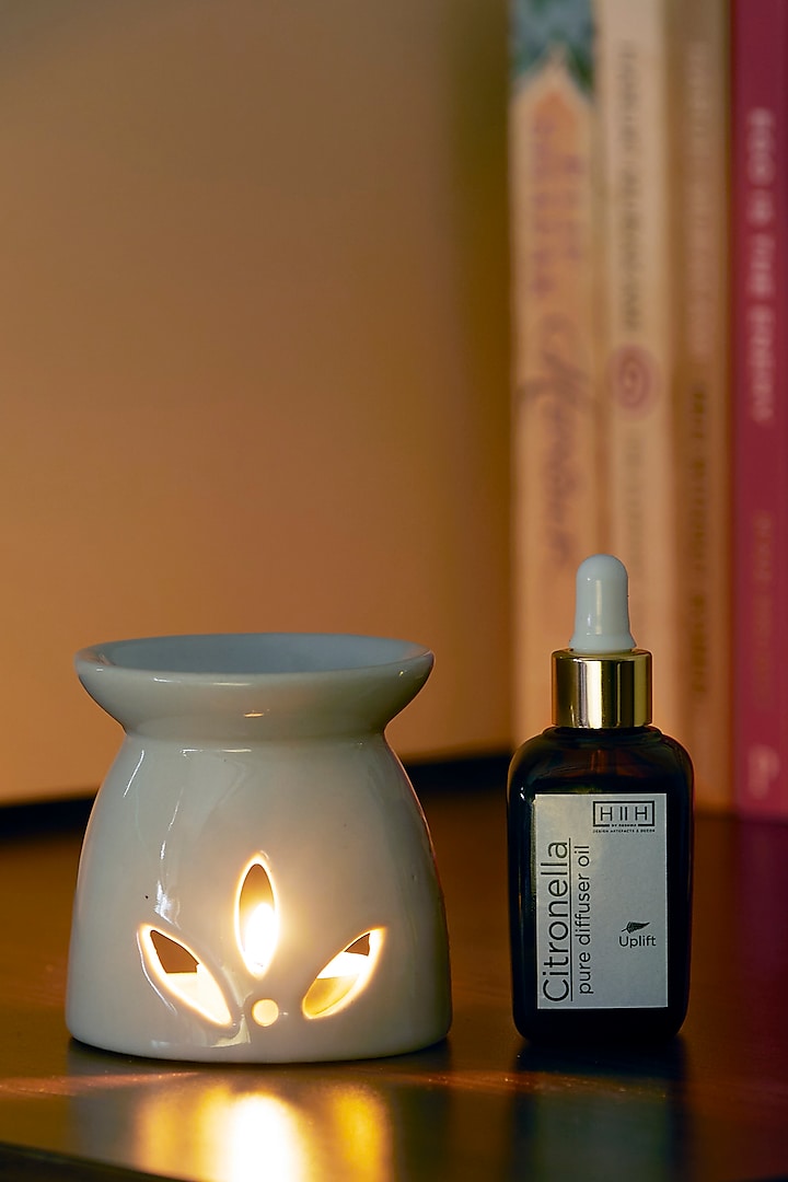 Raw Earth Diffuser & Citronella Essential Oil Gift Set by H2H