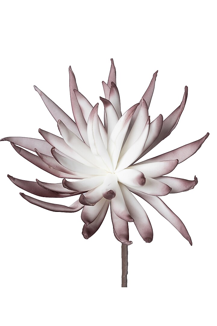 Purple Foam Sugar Bush Flower Stem (Set of 2) by H2H at Pernia's Pop Up Shop